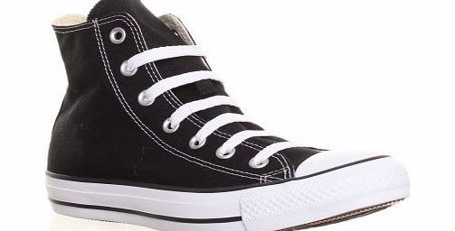 CT All Star Hi Core Womens Canvas Trainers Also in Mens Sizes Black, Size 3 UK