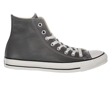 CT All Star Hi Grey Leather Trainers