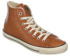 Converse CT HI Brown Leather Trainers
