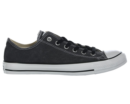 Converse CT OX Black Canvas Trainers