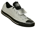 Converse Double Tongue Ox Grey/Black Trainers