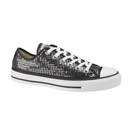 Electronic Sequins Low Ox Trainer in