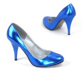 Converse Garage Shoes - Elegance - Womens High Heel Shoe - Blue Size 5 UK