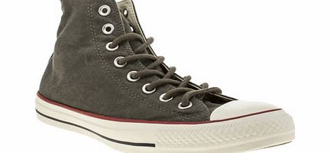 Converse Grey All Star Basic Wash Trainers