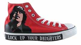 Converse Hi ACDC Lock Up Your Daughters