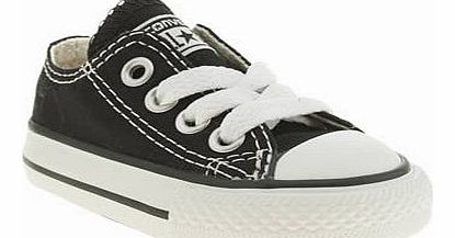 kids converse black all star lo unisex toddler