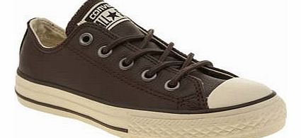 Converse kids converse dark brown all star winter warm