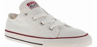 Converse kids converse white all star lo unisex toddler