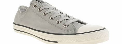 Converse Light Grey Better Wash Oxford Trainers