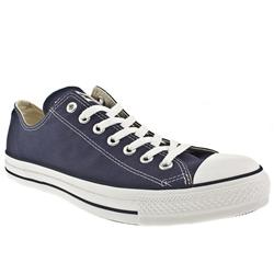 Converse Male All Star Lo Fabric Upper in Navy