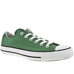 Converse Male All Star Low Fabric Upper in Green, Grey
