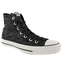 Converse Male Converse Ozzy All Star Hi Fabric Upper in Black and White
