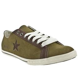 Male One Star Pro Low Leather Upper in Khaki