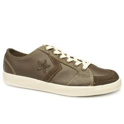 Converse Male Set Point 70S Leather Upper in Brown