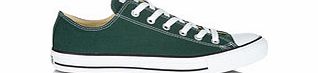 Converse Mens AS green canvas sneakers