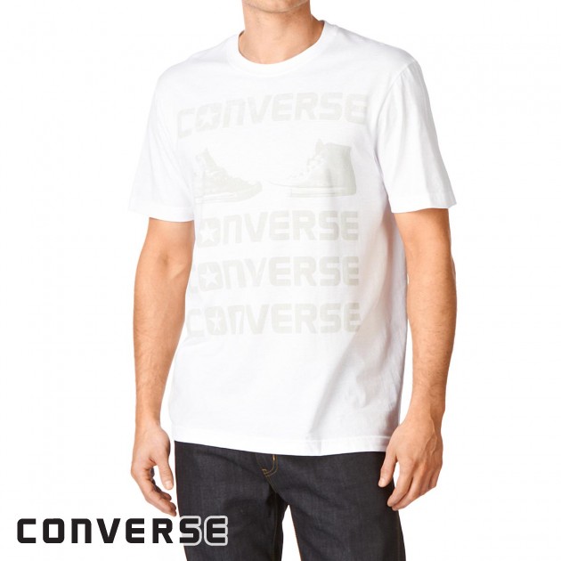 Mens Converse Goody Two Shoes T-Shirt - Bright