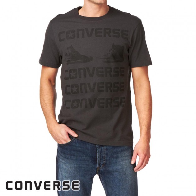 Mens Converse Goody Two Shoes T-Shirt - Phantom