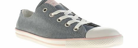 Converse Pale Blue All Star Dainty Ox Trainers
