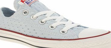 Converse Pale Blue All Star Summer Material Ox