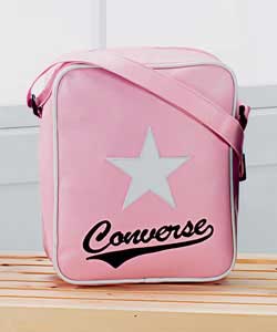 Pink PU Shoulder Bag