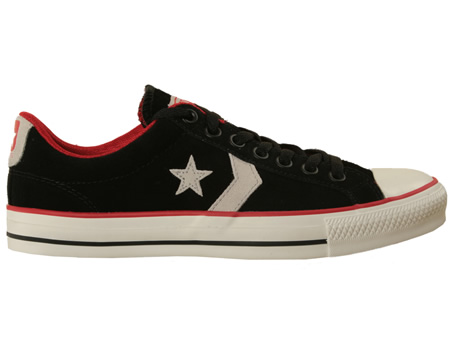 Converse Star Player EV Ox Black Suede Trainers