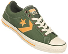 Converse Star Player EV OX Green/Yellow Suede