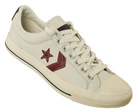 Star Player EV Ox Grey Leather Trainers