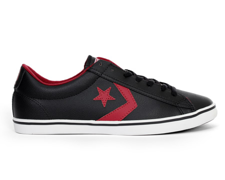 Star Player Lo OX Black/Chili Leather