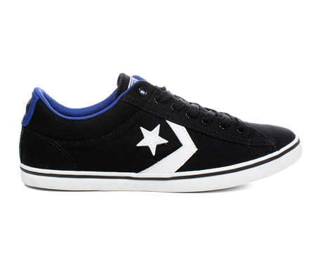 Star Player LP OX Black Canvas Trainers