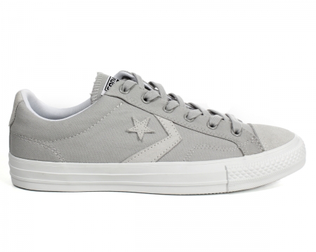 Converse Star Player OX Oyster Grey Canvas