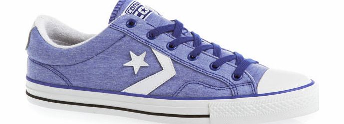Converse Star Player Shoes - Radio Blue/