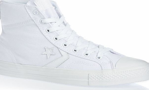 Star Player Shoes - White/ White