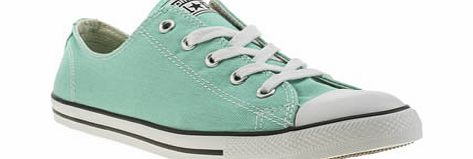 Turquoise All Star Dainty Oxford Trainers