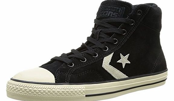 Converse Unisex-Adult Star Player Suede Trainers, Black, 10 UK