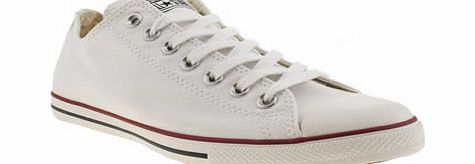 White  Red Lean Ox Trainers