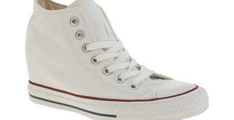 Converse White All Star Lux Canvas Trainers