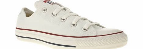 White All Star Oxford Trainers