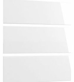 Contemporary White Wardrobe Drawer