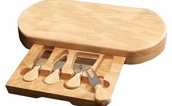 - Cheese Knife Set with Board