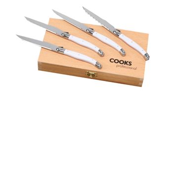 Cooks Professional - Steak Knife Set in White -