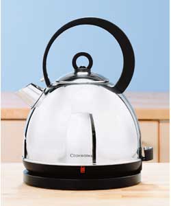 Cookworks Chrome Stainless Steel Traditional Kettle