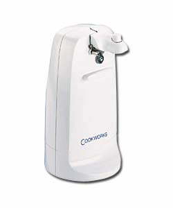 Cookworks Class White Can Opener