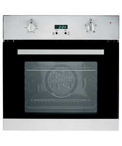 cookworks Stainless Steel Built in Single Oven