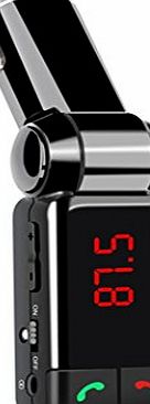 Wireless Bluetooth FM Transmitter Radio Adapter Handsfree Car Kit with Hands-Free Calling ,Car Charger for iPhone 6 6 plus iPhone 5 5S 5C 4S 4 iPod Touch iPad 2 3 4 ipad mini Samsung Galaxy S5