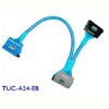 COOLERMASTER 60CM UV BLUE ROUNDED IDE CABLE