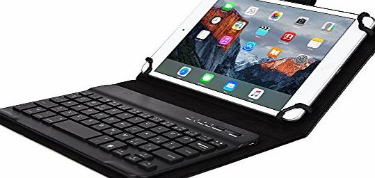 Cooper Cases Blackberry PlayBook keyboard case, COOPER BACKLIGHT EXECUTIVE 2-in-1 Backlit LED Bluetooth Wireless Keyboard Leather Travel Cover Folio Portfolio Stand with 7 Colors 4G LTE, 4G HSPA  (Black)
