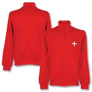 Copa 1970s Denmark Retro Jacket - Red