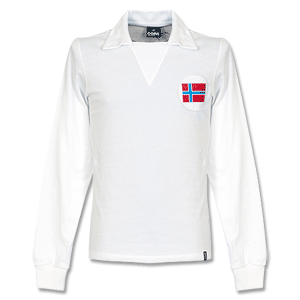 Copa 1970s Norway Away L/S Retro Shirt