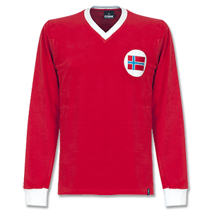 Copa 1970s Norway Home L/S Retro Shirt