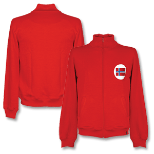 Copa 1970s Norway Retro Jacket - Red